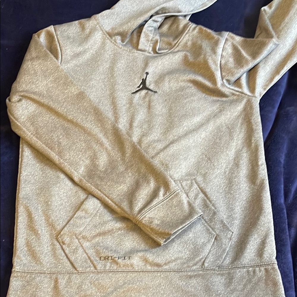 Gray Hoodie with Logo